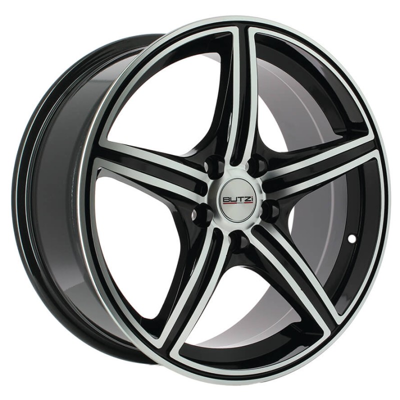 VENDETTA NOIR FACE POLIE 6,5X15 5X110 ET38 CB67.1- FDS
