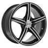 VENDETTA NOIR FACE POLIE 6,5X15 5X110 ET38 CB67.1- FDS