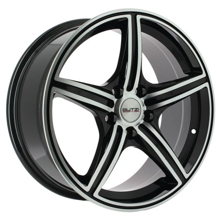 VENDETTA NOIR FACE POLIE 7,5X17 5X112 ET38 CB73.1- FDS