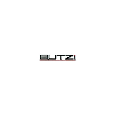 EMBLEME CHROME BUTZI NOIR-FDS