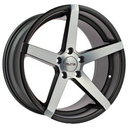 M-SPITZE GUN METAL MATE FACE POLIE 9X18 5X120 ET18 CB74.1 CAST.- FDS
