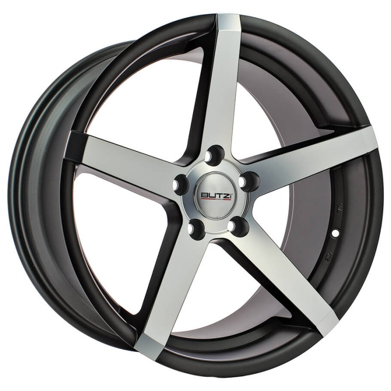 M-SPITZE GUN METAL MATE FACE POLIE 9X18 5X120 ET18 CB74.1 CAST.- FDS