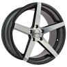 M-SPITZE GUN METAL MATE FACE POLIE 9X18 5X120 ET18 CB74.1 CAST.- FDS