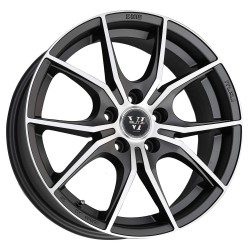 HERA ANTHRACITE FACE POLIE 7X17 5X114 ET40 CB73.1- FDS