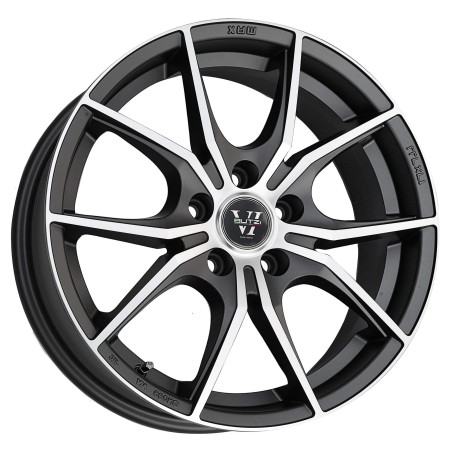 HERA ANTHRACITE FACE POLIE 7X17 5X114 ET40 CB73.1- FDS