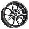 HERA ANTHRACITE FACE POLIE 7X17 5X114 ET40 CB73.1- FDS