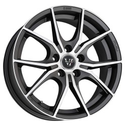 HERA ANTHRACITE FACE POLIE 7X17 5X112 ET40 CB73.1- FDS