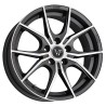 HERA ANTHRACITE FACE POLIE 7X17 5X112 ET40 CB73.1- FDS