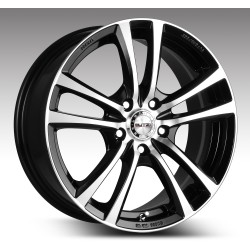 KYRA NOIR FACE POLIE 7,5X17 5X100 ET38 CB67.1- FDS