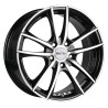 BLISS NOIR FACE POLIE 7X16 5X100 ET38 CB67.1- FDS