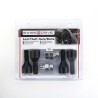 VIS ANTIVOL NOIR CHROME 12X1.50 L26 4PCS+2 CLEFS NUMERO DE SERIE