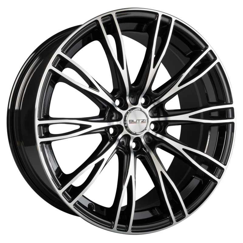 BUTZI ZR-66 NOIR FACE POLIE 7X16 5X112 ET42 CB73,1 - FDS