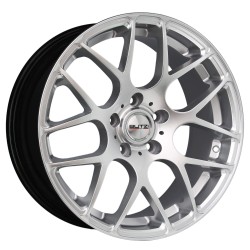 RAVE HYPER SILVER 9,5X19 5X120 ET38 CB72.6 - FDS - CAST.- FDS