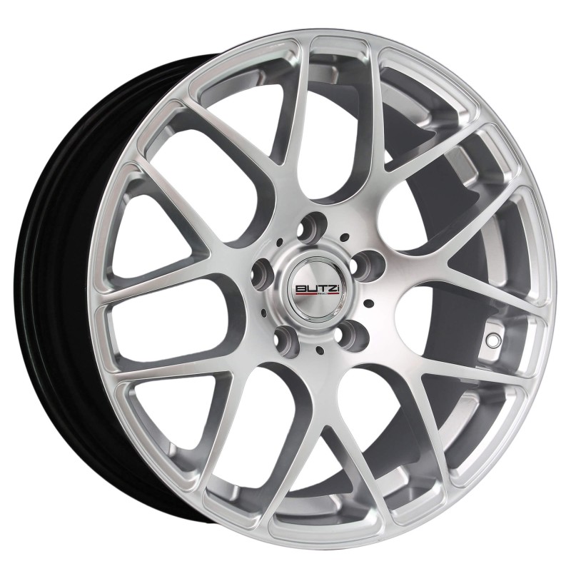 RAVE HYPER SILVER 9,5X19 5X120 ET38 CB72.6 - FDS - CAST.- FDS