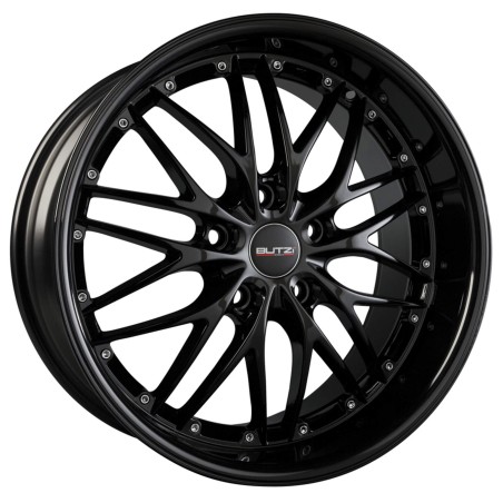 GT-RS/HS169 FULL BLACK 7,5X17 4X100 ET38 CB67.1- FDS