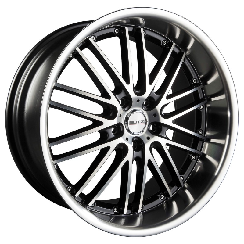 GT-C/HS 188 NOIR FACE POLIE 6,5X15 4X100 ET38 CB67.1- FDS
