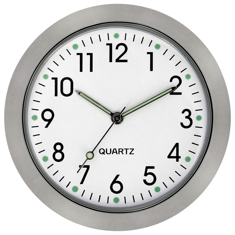 MONTRE ANALOGIQUE D.43MM FOND BLANC BOITIER ALLIAGE
