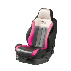 COUVRE SIEGE ETE HIVER ROSE/NOIR -FDS