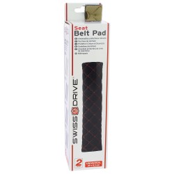 2 FOURREAUX PROTECTION DE CEINTURE SWISS DRIVE BEIGE SURP BEIGE - SCT