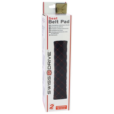 2 FOURREAUX PROTECTION DE CEINTURE SWISS DRIVE BEIGE SURP BEIGE - SCT