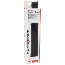 2 FOURREAUX PROTECTION DE CEINTURE SWISS DRIVE GRIS SURP GRISE - SCT