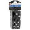 DOUBLE DES EN PELUCHE A SUSPENDRE 6X6CM NOIRS