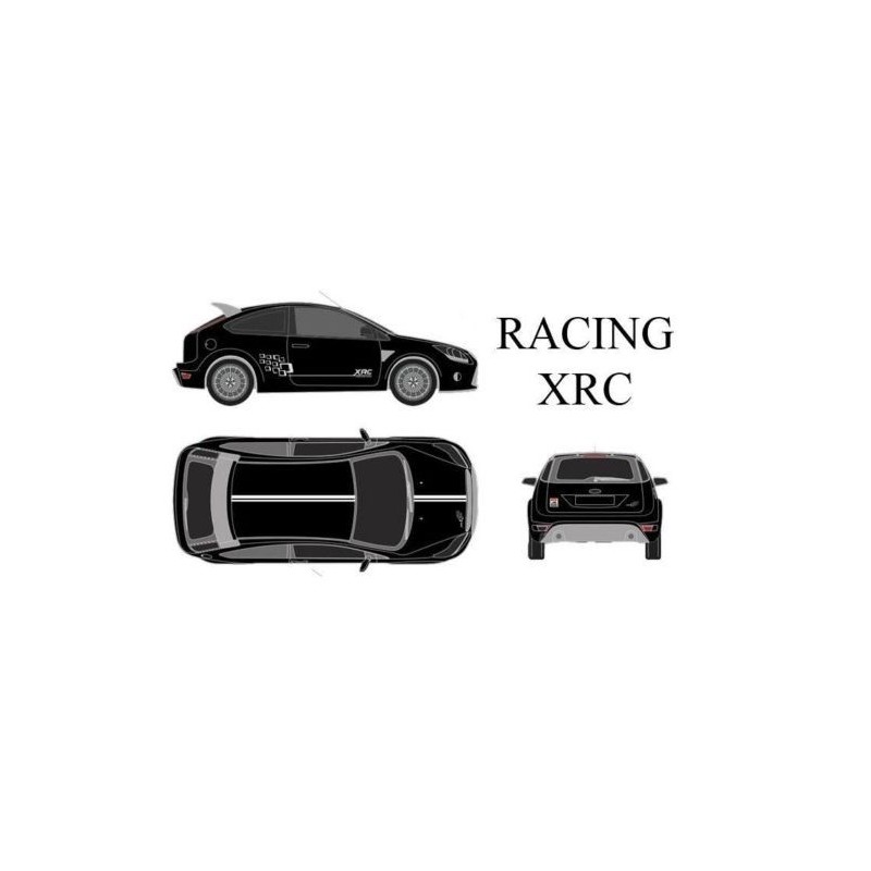 CAR DECO KIT XRC M BLANC - FDS