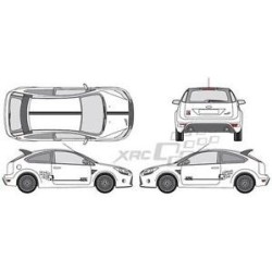 CAR DECO KIT XRC M NOIR - FDS