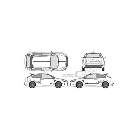 CAR DECO KIT XRC M NOIR - FDS