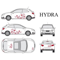 CAR DECO KIT HYDRA S ROUGE - FDS