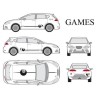 CAR DECO KIT GAMES S FULL COLOR - FDS
