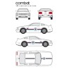 CAR DECO KIT COMBAT TAILLE M FULL COLOR-FDS