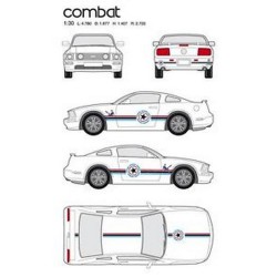 CAR DECO KIT COMBAT TAILLE S FULL COLOR-FDS