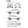 CAR DECO KIT MALTA TAILLE S FULL COLOR-FDS