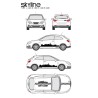CAR DECO KIT SKYLINE TAILLE M NOIR-FDS