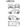 CAR DECO KIT CALIFORNIA TAILLE M BLEU - FDS