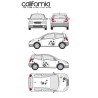 CAR DECO KIT CALIFORNIA TAILLE M NOIR - FDS