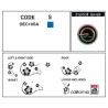 CAR DECO KIT CALIFORNIA TAILLE S BLEU - FDS