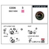 CAR DECO KIT CALIFORNIA TAILLE S ROSE - FDS