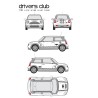 CAR DECO KIT DRIVERS CLUB TAILLE M NOIR-FDS