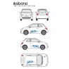 CAR DECO KIT IKEBANA TAILLE M BLEU-FDS