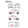 CAR DECO KIT IKEBANA TAILLE M ROUGE-FDS