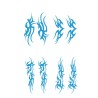 CAR DECO ELEMENT TRIBAL BLEU - FDS