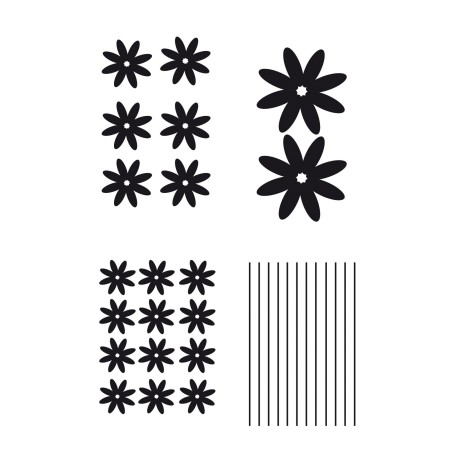 CAR DECO ELEMENT URBAN GIRL NOIR -FDS