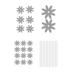 CAR DECO ELEMENT URBAN GIRL GRIS -FDS