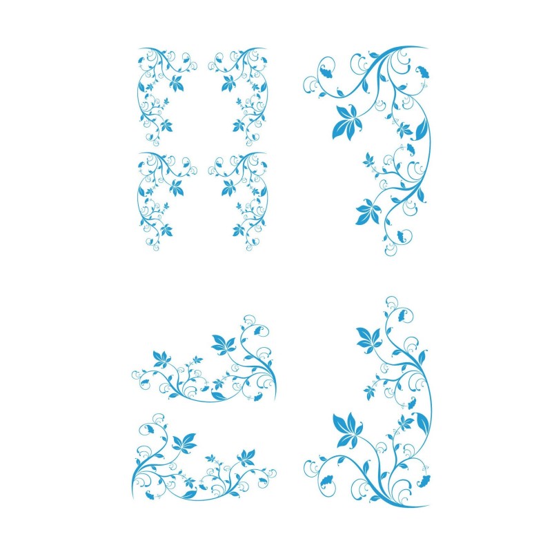 CAR DECO ELEMENT HYDRA BLEU - FDS