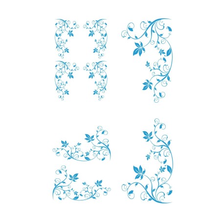 CAR DECO ELEMENT HYDRA BLEU - FDS