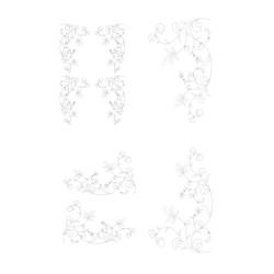 CAR DECO ELEMENT HYDRA BLANC - FDS