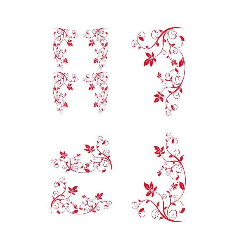 CAR DECO ELEMENT HYDRA ROUGE - FDS