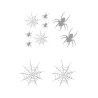 CAR DECO ELEMENT SPIDER GRIS -FDS